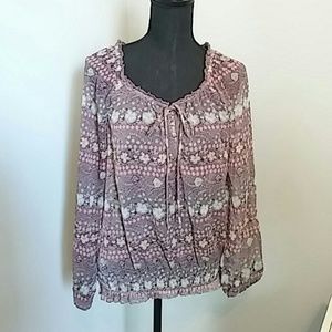 Womans boho blouse
